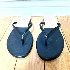 Kate Spade Leather Flip Flops